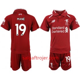 Liverpool Fodboldtrøjer MANE 19 Børn Hjemmebanesæt 2018/19 Kort ærmer